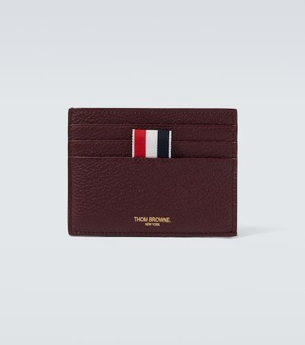 Porte-cartes RWB Stripe en cuir - Thom Browne - Modalova