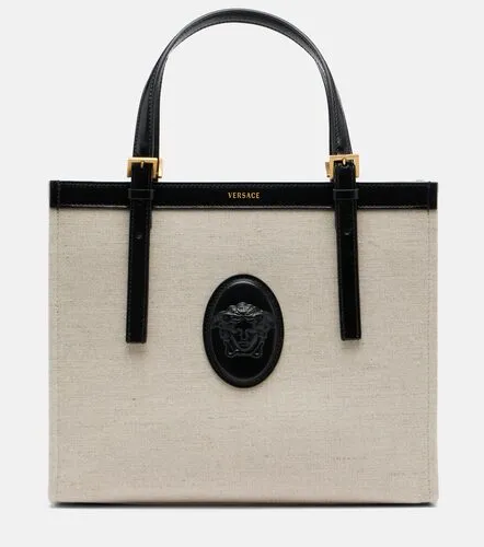 Cabas Rivière Small en toile - Versace - Modalova