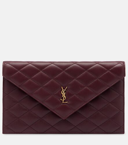 Pochette Cassandre en cuir matelassé - Saint Laurent - Modalova