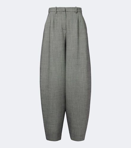 Pantalon tonneau en laine mélangée - Magda Butrym - Modalova