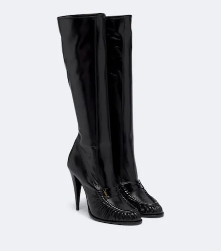 Bottes Le Loafer Cassandre en cuir - Saint Laurent - Modalova