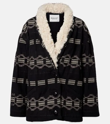Veste Qayla en jacquard de coton mélangé - Marant Etoile - Modalova