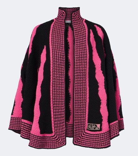 Pucci Cape Fiamme en laine - Pucci - Modalova