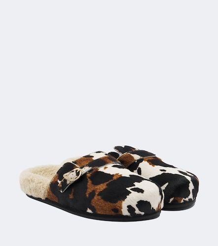 Mules Vasilitsa en cuir façon poulain - Ancient Greek Sandals - Modalova