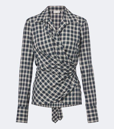 Chemise en coton à carreaux - Dries Van Noten - Modalova