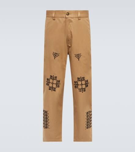 Adish Pantalon brodé en coton - Adish - Modalova