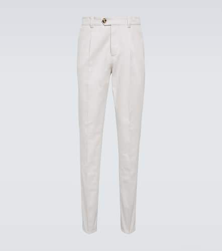 Pantalon chino en coton - Brunello Cucinelli - Modalova