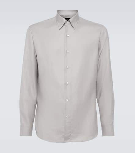 Chemise en soie, lin et cachemire - Brioni - Modalova