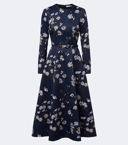 Robe midi Capucine à fleurs - Emilia Wickstead - Modalova
