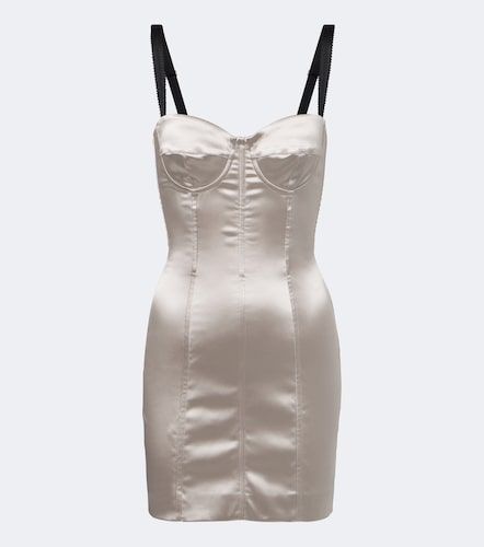 Dolce&Gabbana Robe en satin - Dolce&Gabbana - Modalova