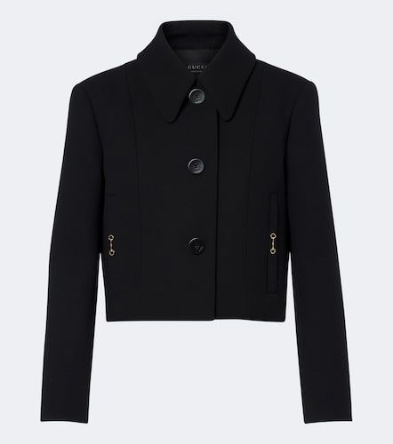 Gucci Veste Horsebit en laine - Gucci - Modalova