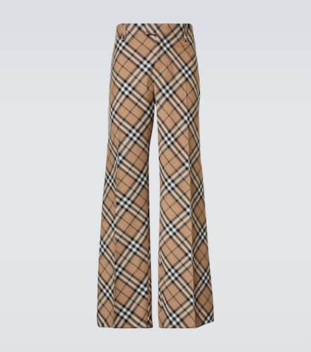 Pantalon ample Check - Burberry - Modalova