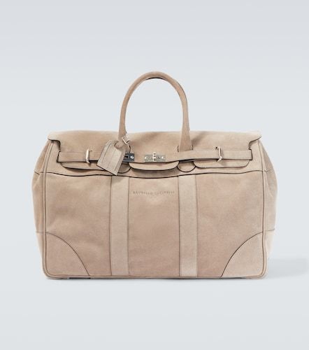 Sac de voyage en daim - Brunello Cucinelli - Modalova