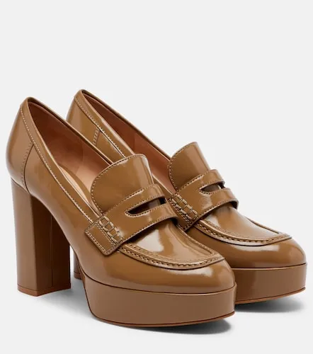 Mocassins Jenna en cuir - Gianvito Rossi - Modalova