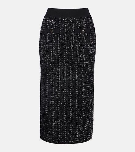 Jupe midi Corbin en tweed - Veronica Beard - Modalova