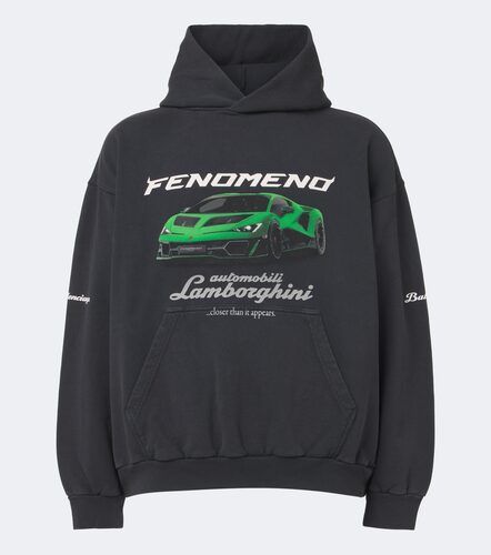 X Lamborghini – Sweat-shirt à capuche en coton - Balenciaga - Modalova