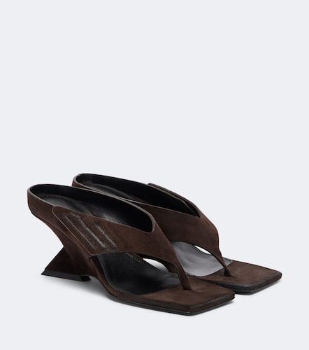 The Attico Mules Cheope en daim - The Attico - Modalova