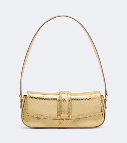 Sac Bodrum en cuir métallisé - The New Arrivals Ilkyaz Ozel - Modalova