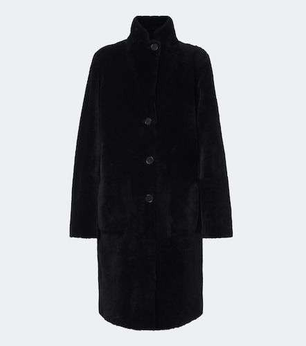 Manteau réversible Britanny en shearling et cuir - Joseph - Modalova