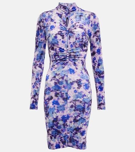 Robe Gram en velours à fleurs - Isabel Marant - Modalova