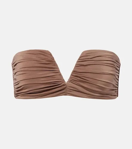 Haut de bikini bandeau froncé Clara - Jade Swim - Modalova