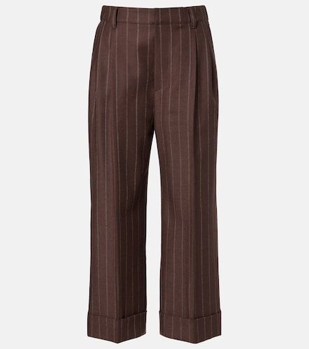Pantalon évasé en laine - Brunello Cucinelli - Modalova