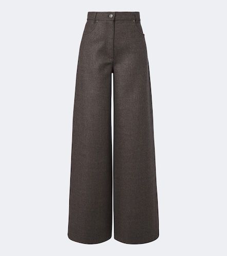 Pantalon ample en laine vierge - Max Mara - Modalova