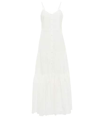 Robe longue Alondra en coton brodé - Veronica Beard - Modalova