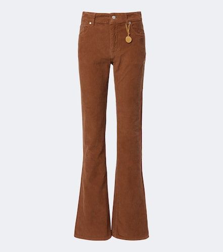 Pantalon évasé en coton - Stella McCartney - Modalova