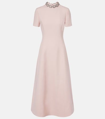 Robe en Crêpe Couture à ornements - Valentino Garavani - Modalova