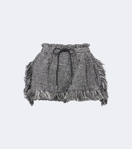 Short en tweed de laine mélangée - Sacai - Modalova