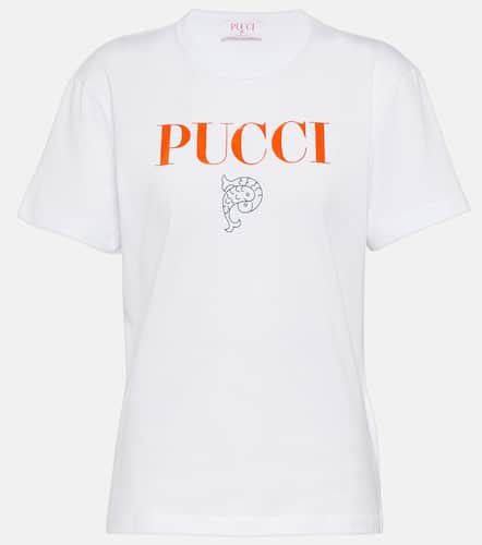 Pucci T-shirt imprimé en coton - Pucci - Modalova