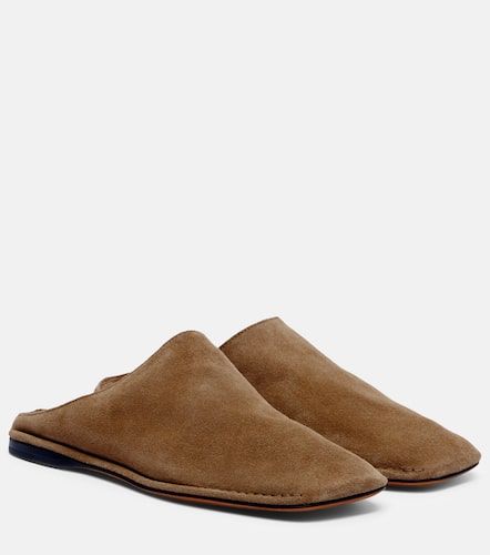The Row Mules Piper en daim - The Row - Modalova