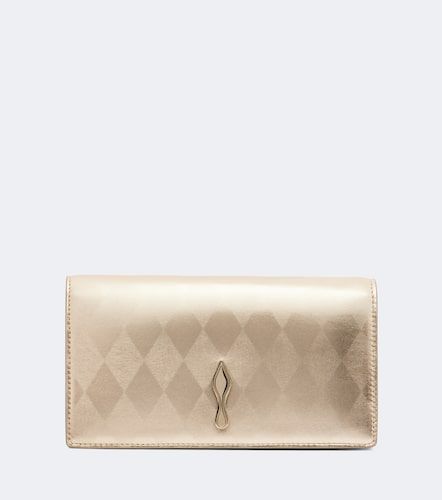 Pochette Bettina en cuir métallisé - Christian Louboutin - Modalova