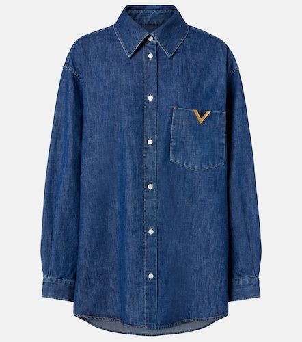 Chemise VGold en chambray - Valentino Garavani - Modalova