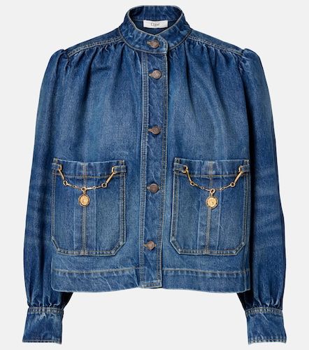 Chloé Veste en jean à ornements - Chloe - Modalova