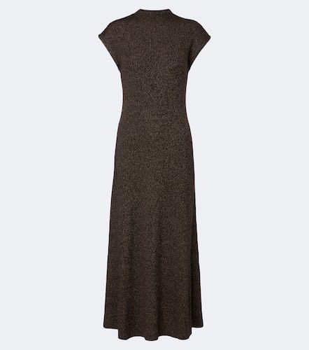Robe longue Windi en soie et laine mélangées - Ralph Lauren Collection - Modalova