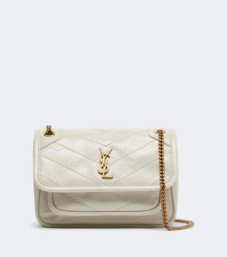 Sac Niki Cassandre Mini en cuir - Saint Laurent - Modalova