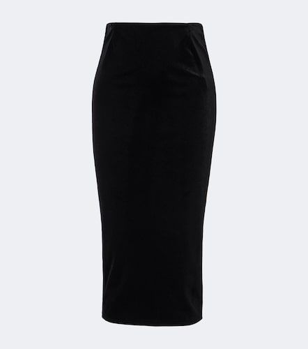 Mugler Jupe crayon en velours - Mugler - Modalova