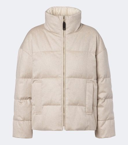 Veste doudoune réversible en cachemire - Max Mara - Modalova