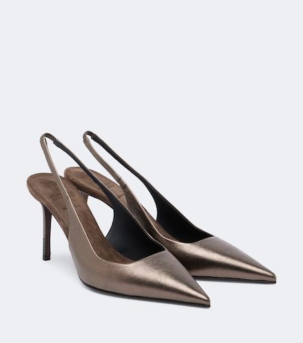 Escarpins slingback Monili en cuir - Brunello Cucinelli - Modalova
