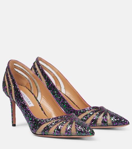 Escarpins Spy 75 à paillettes - Aquazzura - Modalova