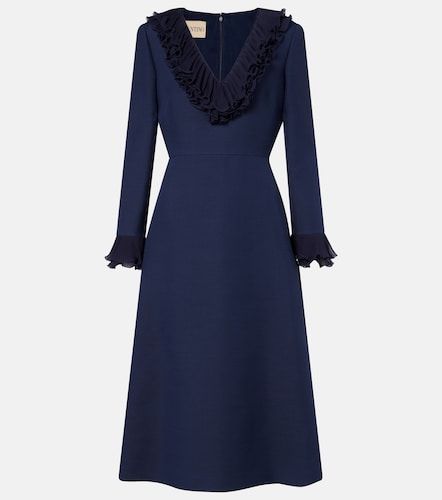 Robe midi en Crêpe Couture - Valentino Garavani - Modalova