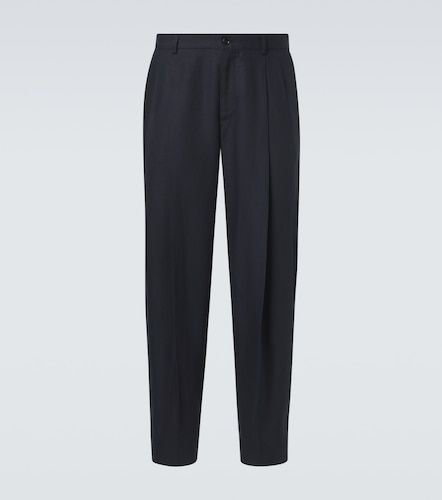 Pantalon fuselé en lin - Dolce&Gabbana - Modalova