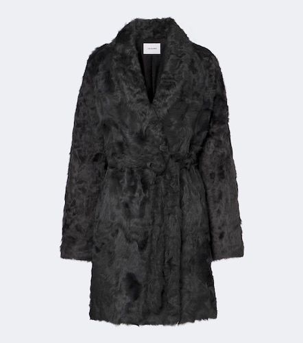 Manteau portefeuille en shearling - Yves Salomon - Modalova
