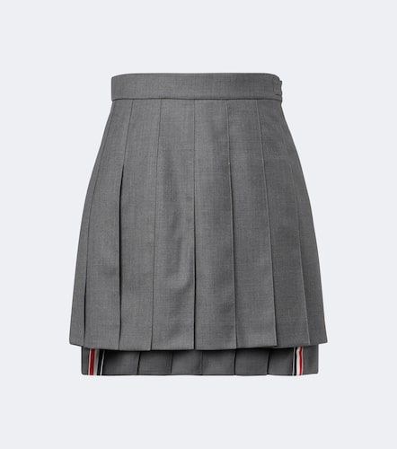 Thom Browne Mini-jupe en laine - Thom Browne - Modalova