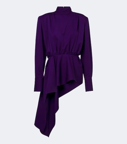Mugler Blouse asymétrique en laine - Mugler - Modalova
