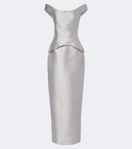 Robe longue Pieta en satin - Solace London - Modalova