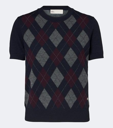 Pull en laine à motif argyle - Tory Burch - Modalova