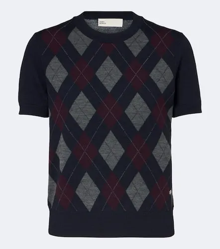 Pull en laine à motif argyle - Tory Burch - Modalova